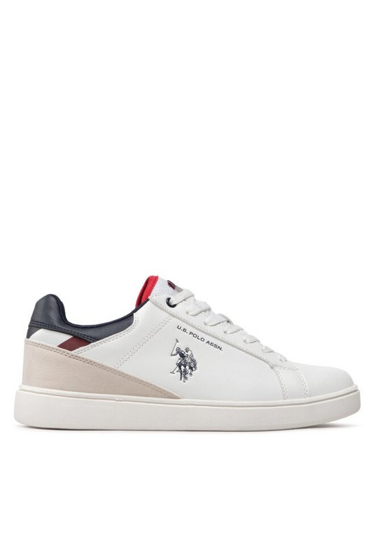 US POLO ASSN Sneakers Basses Cuir Pu  -  U - Homme WHITE 1059824
