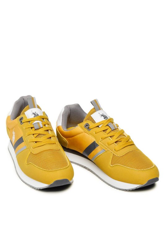 US POLO ASSN Sneakers Textile Suede Pu  -  U - Homme YELOW 001 Photo principale