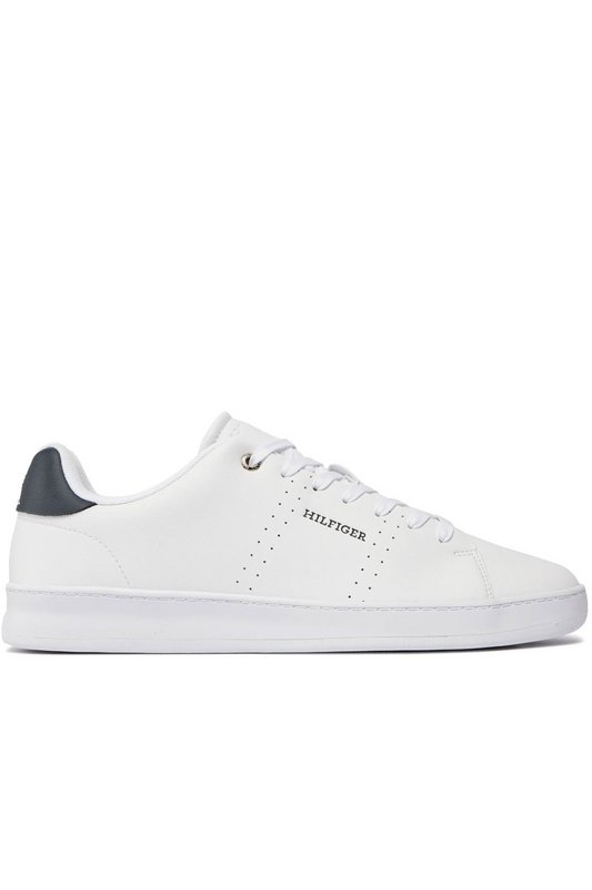 TOMMY HILFIGER Sneakers Lifestyle En Cuir  -  Tommy Hilfiger - Homme YBS White Photo principale