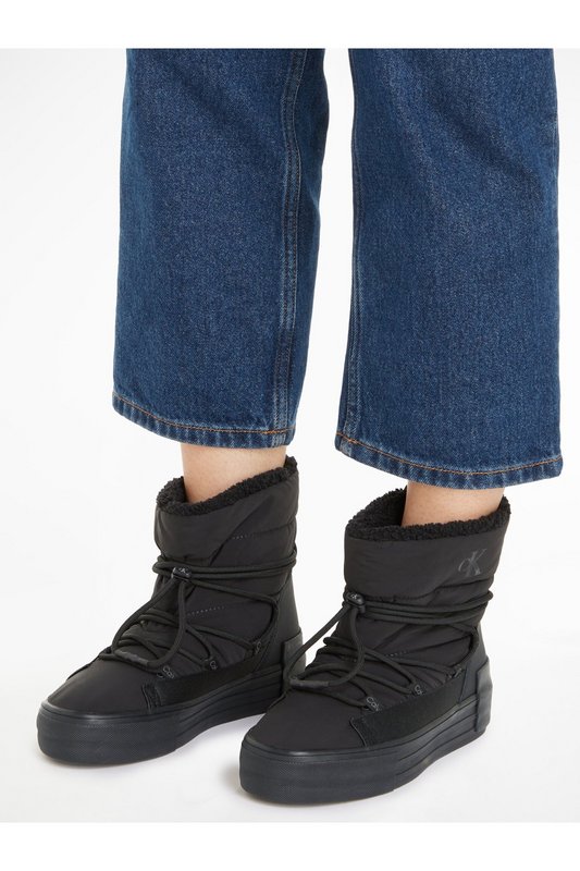CALVIN KLEIN Boots Fourres  -  Calvin Klein - Femme 0GT Triple Black Photo principale