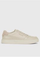 CALVIN KLEIN Sneakers Basses Cuir  -  Calvin Klein - Homme 0F4 Feather Grey Mix
