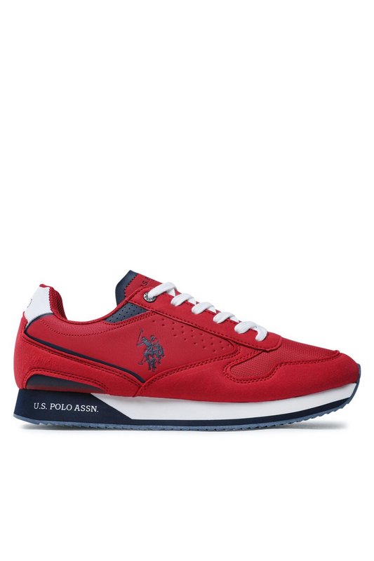 US POLO ASSN Sneakers Bimatires  -  U - Homme RED001 RED 1060004