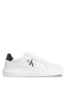 CALVIN KLEIN Sneakers Basses Cuir  -  Calvin Klein - Homme 0LD White/Black