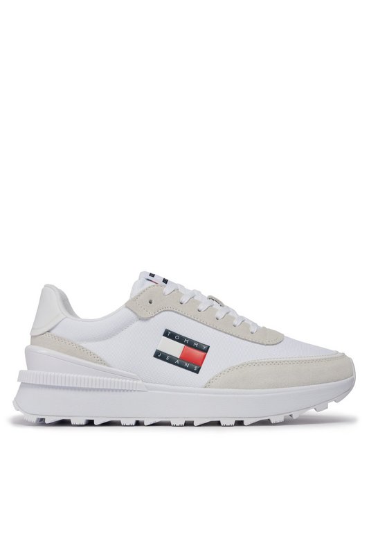 TOMMY JEANS Baskets Running Bimatire  -  Tommy Jeans - Homme YBR White 1060098