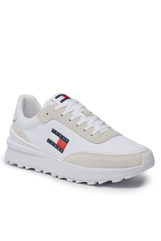 TOMMY JEANS Baskets Running Bimatire  -  Tommy Jeans - Homme YBR White Photo principale