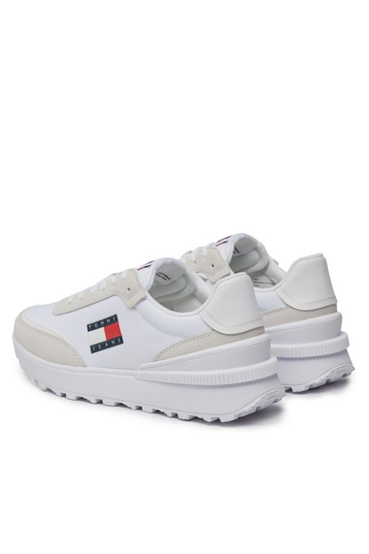 TOMMY JEANS Baskets Running Bimatire  -  Tommy Jeans - Homme YBR White Photo principale