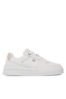 TOMMY HILFIGER Sneakers Cuir Essential  -  Tommy Hilfiger - Femme YBS White