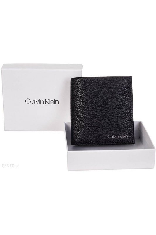 CALVIN KLEIN Portefeuille Cuir  -  Calvin Klein - Homme BAX ck black Photo principale