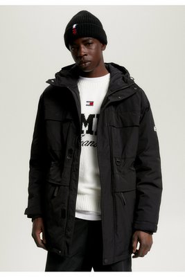 TOMMY JEANS Parka Capuche Multipoches  -  Tommy Jeans - Homme BDS Black