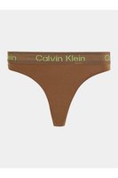 CALVIN KLEIN String Stretch  -  Calvin Klein - Femme FU9 COFFEE LIQUER/JASMINE GREEN LOGO