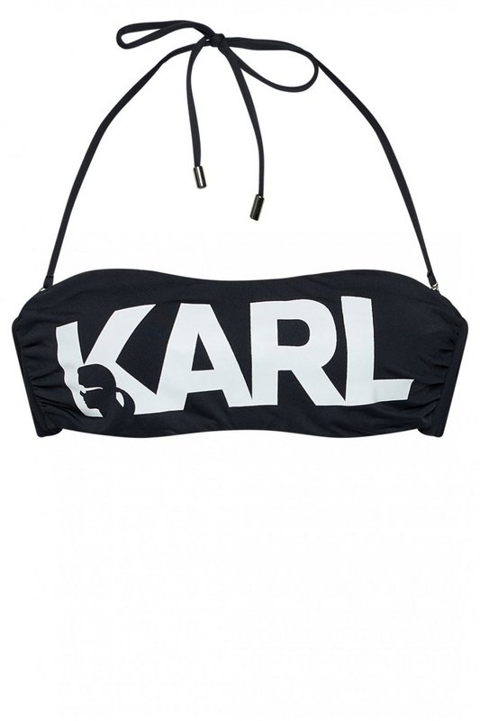 KARL LAGERFELD Bandeau Rembourr Sigl Logo  -  Karl Lagerfeld - Femme BLACK Photo principale
