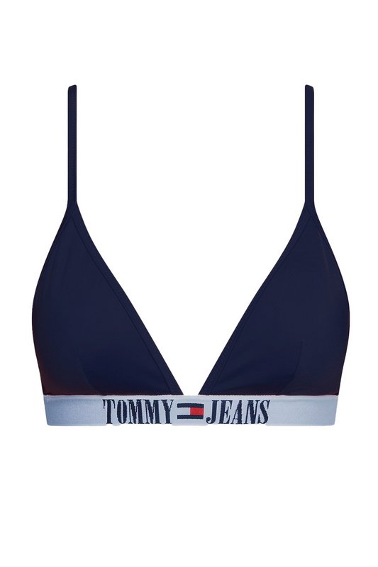 TOMMY JEANS Haut De Bikini  Logo Incrust  -  Tommy Jeans - Femme C87 Twilight Navy 1060487
