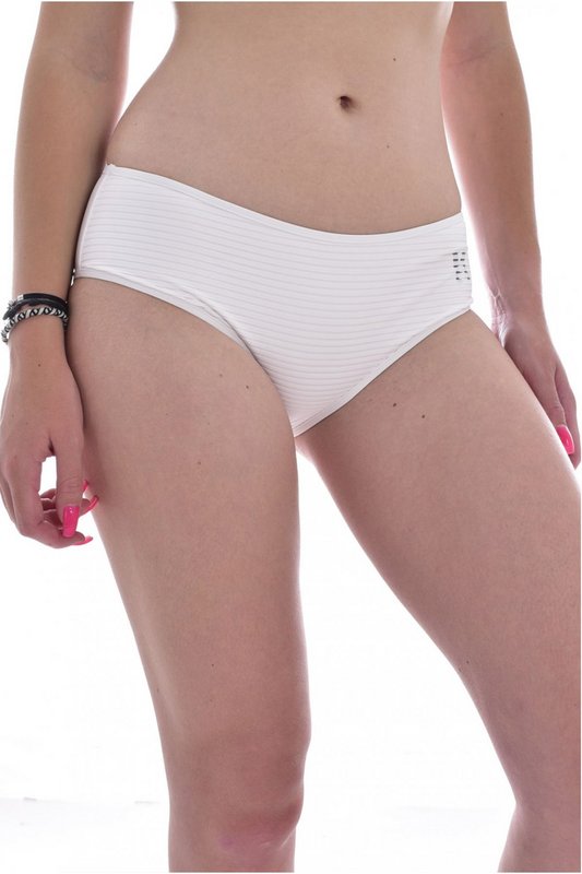 KARL LAGERFELD Bas De Bikini Logo   -  Karl Lagerfeld - Femme White Photo principale