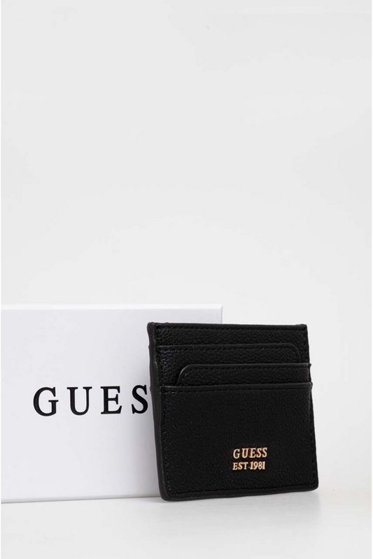 GUESS Porte Cartes Meridian  -  Guess Jeans - Femme BLACK Photo principale