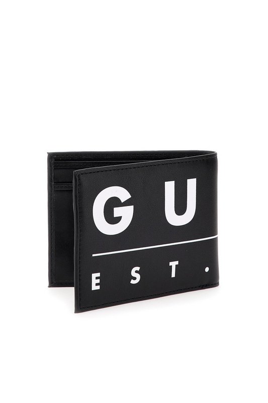 GUESS Portefeuille Gros Logo  -  Guess Jeans - Homme BLACK Photo principale