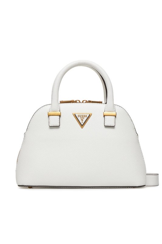 GUESS Sac  Main Saffiano Lossie  -  Guess Jeans - Femme WHITE 1060687