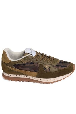 GUESS Sneakers Camouflage Cuir Vanya  -  Guess Jeans - Femme CAMO