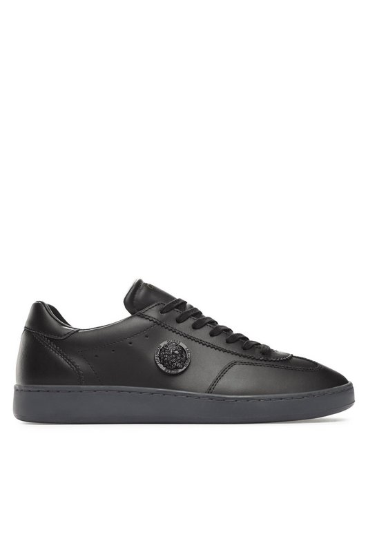 GUESS Sneakers Cuir Logo Mtal Fano  -  Guess Jeans - Homme BLACK 1060943