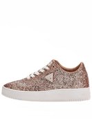 GUESS Sneakers Basses Pailletes   -  Guess Jeans - Femme ROSE