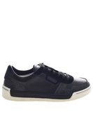 GUESS Sneakers Basses Cuir Daim  -  Guess Jeans - Homme BLACK COAL