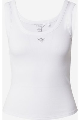 GUESS Dbardeur Ctel Logo Strass  -  Guess Jeans - Femme G011 Pure White