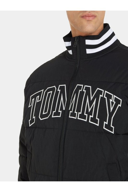 TOMMY JEANS Doudoune Bomber Logo Brod  -  Tommy Jeans - Homme BDS Black Photo principale