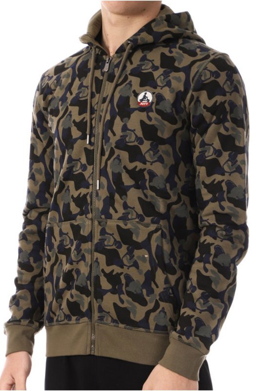 JOTT Sweat  Capuche Mexico  -  Just Over The Top - Homme 277 MILITARY PRINT 1061301