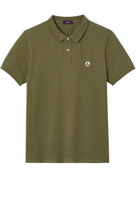 JOTT Polo Basique Coton Bio  -  Just Over The Top - Homme 255 ARMY 1061542