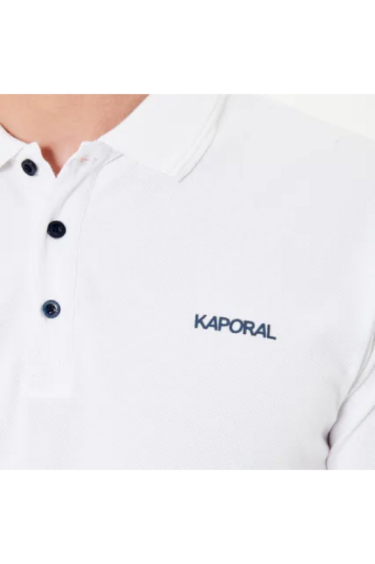 KAPORAL Polo Regular 100% Coton Bio  -  Kaporal - Homme WHITE Photo principale