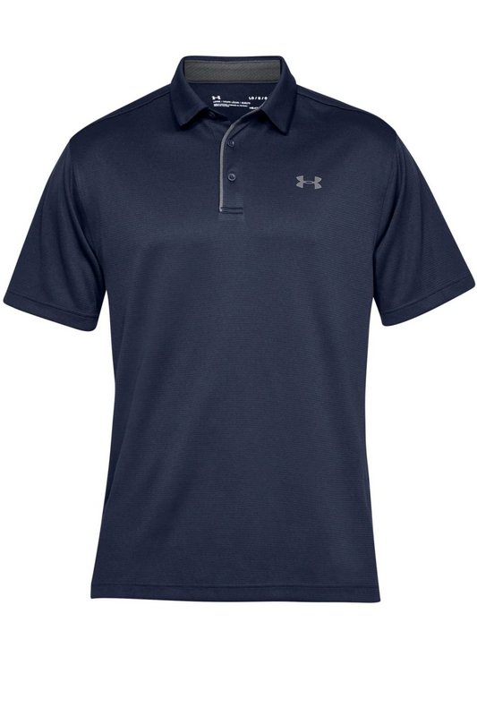 UNDER ARMOUR Polo Loose Fit Ua Tech   -  Under Armour - Homme MIDNIGHT NAVY / GRAPHITE / GRA 1061573