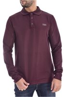 GUESS Polo Slim Fit Stretch  -  Guess Jeans - Homme REGAL PLUM