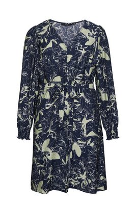 VERO MODA Robe Chemise  Imprim Floral  -  Vero Moda - Femme Navy Blazer