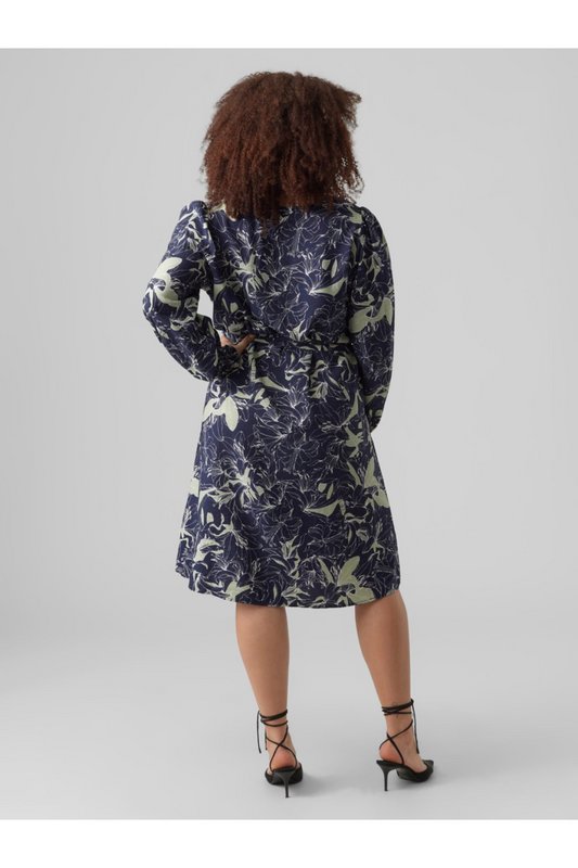 VERO MODA Robe Chemise  Imprim Floral  -  Vero Moda - Femme Navy Blazer Photo principale