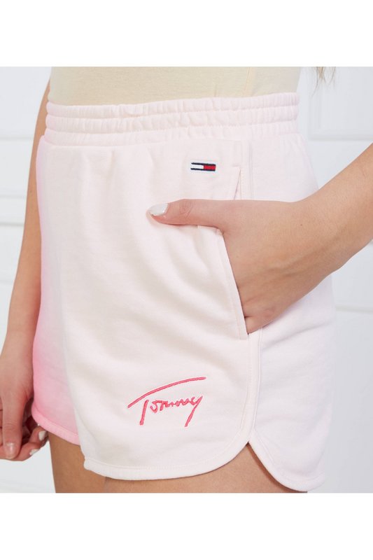 TOMMY JEANS Short Tie And Dye  -  Tommy Jeans - Femme TJN Laser Pink Photo principale