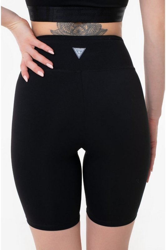 GUESS Short Stretch Sportwear  -  Guess Jeans - Femme JBLK Jet Black A996 Photo principale