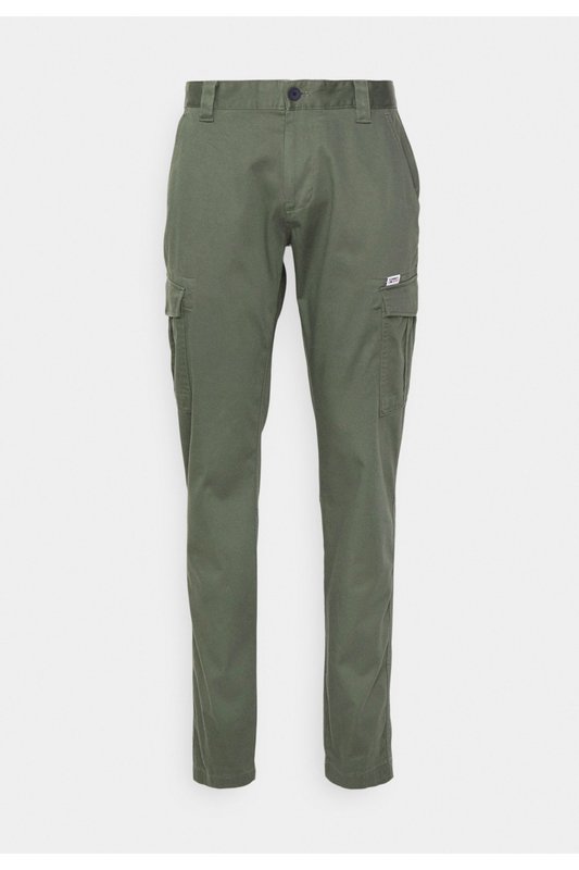 TOMMY JEANS Chino Cargo Slim Stretch  -  Tommy Jeans - Homme MRY Avalon Green 1061951