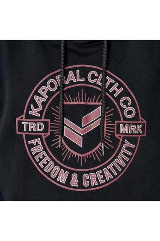 KAPORAL Sweat Capuche Print Logo  -  Kaporal - Homme BLACK Photo principale