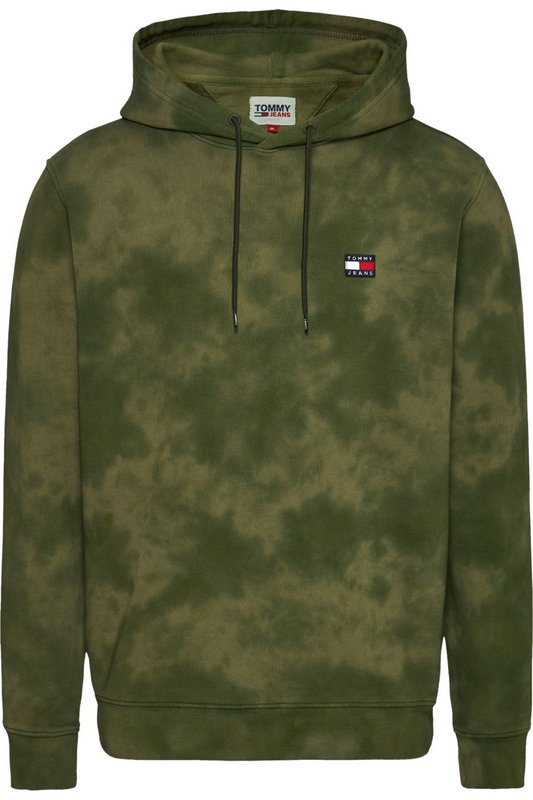 TOMMY JEANS Sweat Capuche Effet Dlav  -  Tommy Jeans - Homme GSB Dark Army 1061978