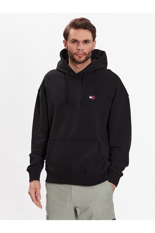 TOMMY JEANS Sweat Capuche Coupe Loose  -  Tommy Jeans - Homme BDS Black 1062047