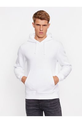 GUESS Sweat  Capuche Logo Capuche  -  Guess Jeans - Homme G011 Pure White