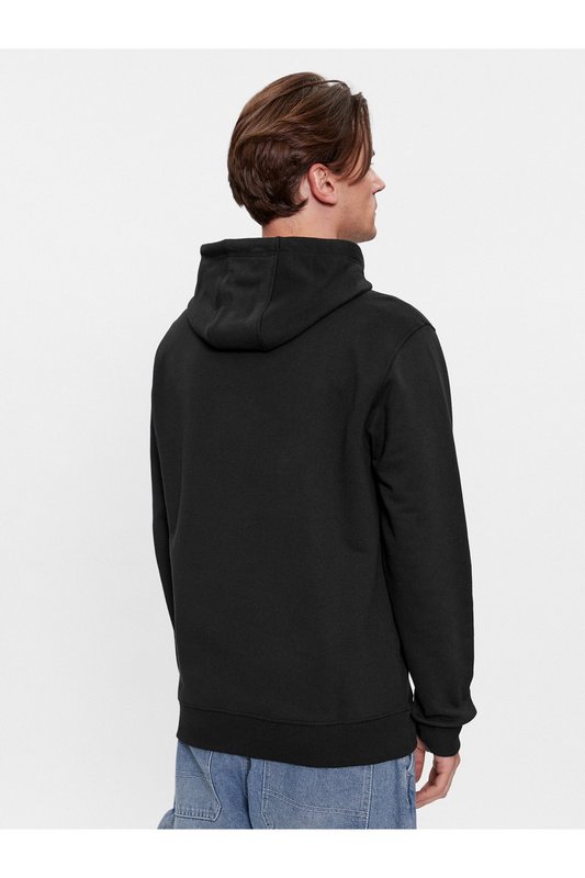 TOMMY JEANS Sweat Capuche Flag Spray  -  Tommy Jeans - Homme BDS Black Photo principale