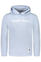 TOMMY JEANS Sweat Capuche 100% Coton  -  Tommy Jeans - Homme C1O Breezy Blue