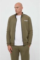 GUESS Sweat Zipp Bande Logo Bras  -  Guess Jeans - Homme G896 ARMY OLIVE