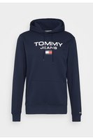 TOMMY JEANS Sweat Capuche Print Gros Logo   -  Tommy Jeans - Homme C87 TWILIGHT NAVY