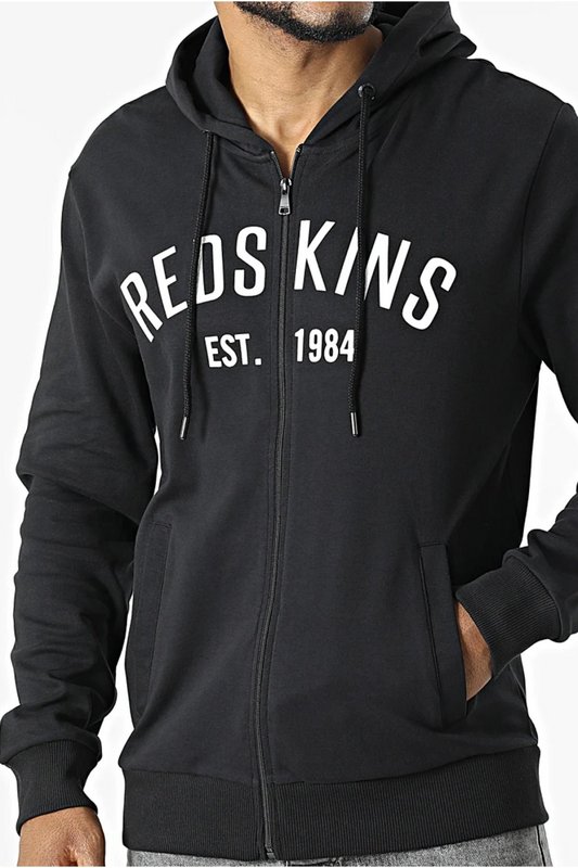 REDSKINS Sweat  Capuche Logo Coll  -  Redskins - Homme BLACK Photo principale
