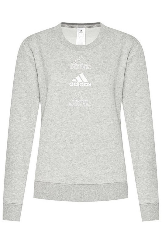 ADIDAS Sweat  Logo En Coton   -  Adidas - Femme GREY 1062275