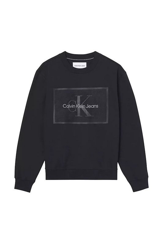 CALVIN KLEIN Sweat  Gros Logo Imprim  -  Calvin Klein - Homme BEH Ck Black 1062297