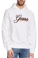 GUESS Sweat  Capuche  Logo Brod  -  Guess Jeans - Homme G011 Pure White