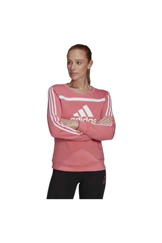 ADIDAS Sweat Intrieur Molletonn  Gros Logo  -  Adidas - Femme HAZROS/WHITE Photo principale