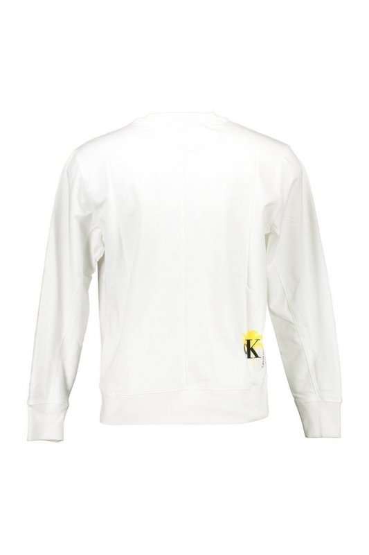 CALVIN KLEIN Sweat Logo  -  Calvin Klein - Homme YAF BRIGHT WHITE Photo principale